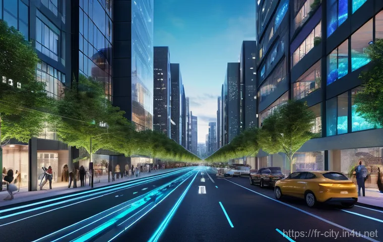 도시계획 관련 포트폴리오 작성법 - Visionary Urban Planner Presenting an Innovative Portfolio**

A confident female urban planner, in h...
