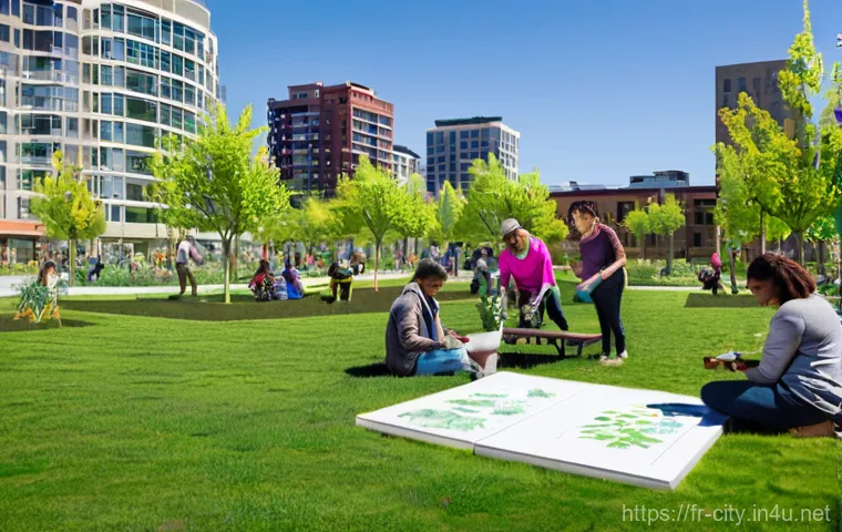 도시계획 실무에서의 리더십 발휘 - **Prompt 1: Visionary Urban Leadership and Collaboration**
    "A diverse group of urban planners, a...
