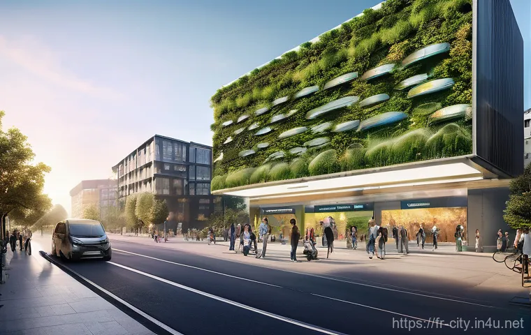 도시계획 실무에서의 리더십 발휘 - **Prompt 2: Community Engagement in Sustainable Urban Development**
    "A bustling community park, ...